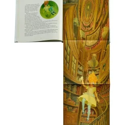 Alice's Adventures in Wonderland Book in Ice Bonded Leather