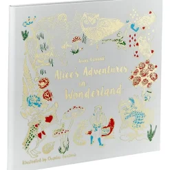 Alice's Adventures in Wonderland Book in Ice Bonded Leather
