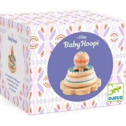 BabyHoopi Wooden Ring Stacker Toy