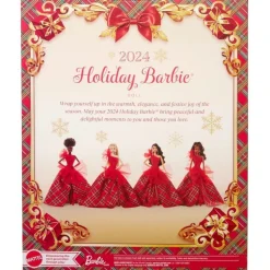 2024 Barbie Holiday Doll - Black Hair
