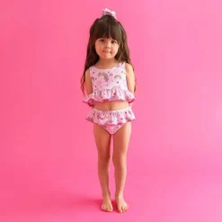 Barbie Star Power - Ruffled Two Piece Tankini Set