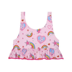 Barbie Star Power - Ruffled Two Piece Tankini Set