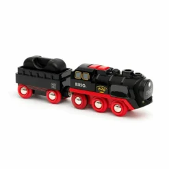 Battery-Operated Steaming Train