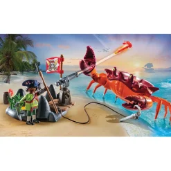 Battle against the Giant Crab Playset