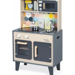 Big Wooden Mosaic Kitchen