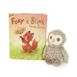 Blink Owl Plush & Flying Lessons Book Bundle
