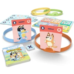 Bluey Hedbanz Jr. Picture Guessing Card Game