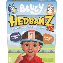 Bluey Hedbanz Jr. Picture Guessing Card Game