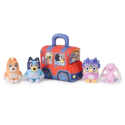 Bluey 5-Piece Plush Playset