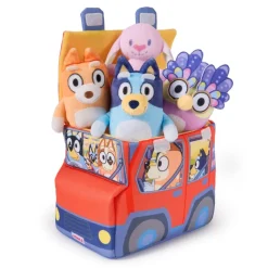 Bluey 5-Piece Plush Playset