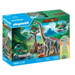 Brachiosaurus with Hovercraft Playset