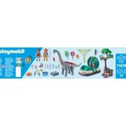 Brachiosaurus with Hovercraft Playset
