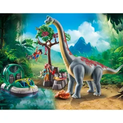Brachiosaurus with Hovercraft Playset