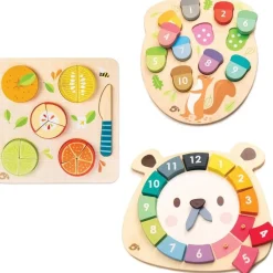 Bright Minds Math Collection of Wood Toys