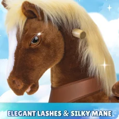 Brown Horse Model Y Ride on Toy - 3-4 Years
