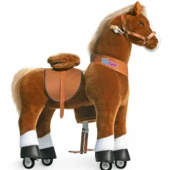Brown Model U Ride-On Horse - 7+ Years