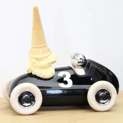 Bruno Roadster Car Toy - Black/Chrome