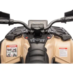 Can Am Outlander 24V 4x4 2-Seater Ride on Car - Khaki