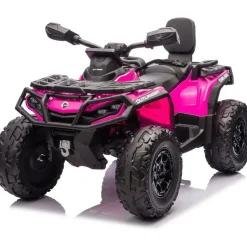 Can Am Outlander 24V 4x4 2-Seater Ride on Car - Pink