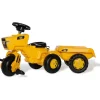 CAT 3-Wheeled Pedal Tractor With Trailer