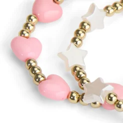 Charm Squad Hearts & Stars Bracelet Set