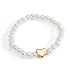 Charm Squad Pearl Bracelet