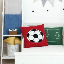 Cherry Soccer Ball Pillow