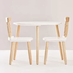 Children's Wooden Table and Chairs