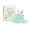 Claris The Mouse: Dazzling Diamond Egg & Turquoise Plush Book Bundle
