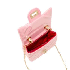 Classic Sparkle Top Handle Handbag - Bubblegum Pink