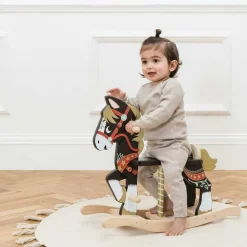 Classic Wooden Rocking Horse