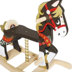 Classic Wooden Rocking Horse