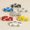 Classic Wooden Sports Cars - 7 Pieces