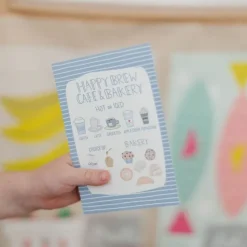 Coffee Play Shop Activity Set