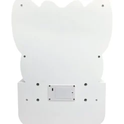 Colorful Butterfly-Shaped Tabletop Vanity with Illuminated Mirror