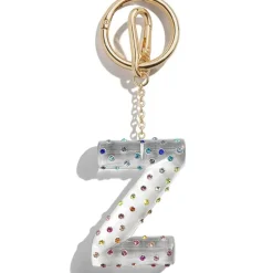 Confetti Initial Bag Charm - Z