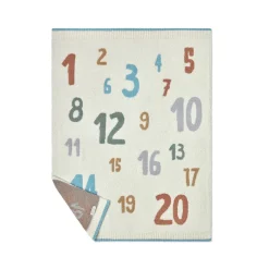 CozyChic Number Stroller Blanket