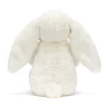 Cream Bunny with Plant