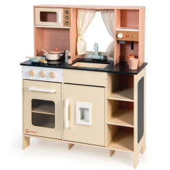 Cream Play Kitchen