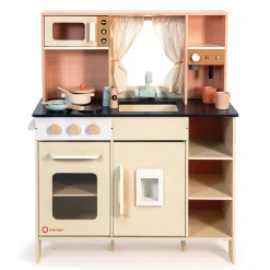 Cream Play Kitchen