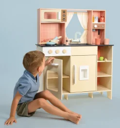 Cream Play Kitchen