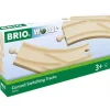 Curved Switching Tracks