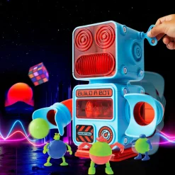 DIY Prize-Pod Robot 52-Piece Retro Vending Machine Build Kit