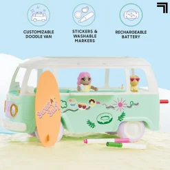 Doodle Sweets Shop Customizable RC Van
