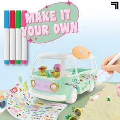Doodle Sweets Shop Customizable RC Van