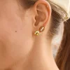 Draft Pick Football Earring Set