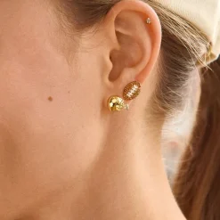 Draft Pick Football Earring Set