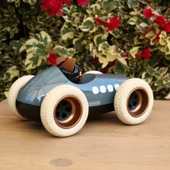 Egg Roadster Scrambler Car Toy - Grey/Blue