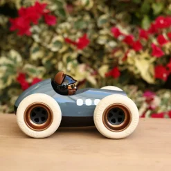 Egg Roadster Scrambler Car Toy - Grey/Blue