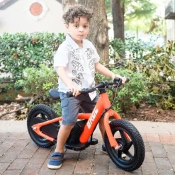 12" Electric Bike - Red